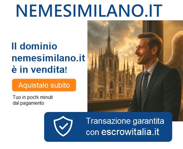 nemesimilano.it - dominio evocativo per brand di moda, design o consulenza